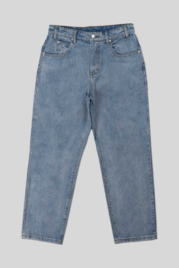 Baggy Jean - Leather Patch